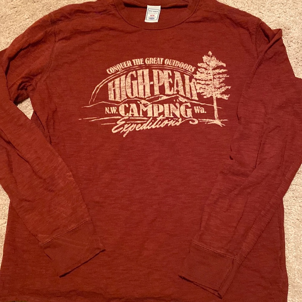 Old navy men’s camping shirt